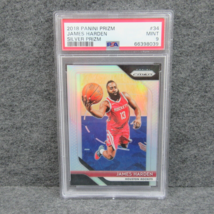 2018 Panini Prizm Silver James Harden PSA 9 MINT #34 - £23.94 GBP