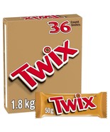 36 TWIX Full Size Caramel Chocolate Cookie Candy Bar, 1.79 oz. /exp 2025/02 - £33.23 GBP