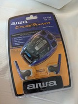 Vintage Aiwa CR-SP66 Personal AM FM Weather Radio With Belt Clip Purple NEW - $168.29