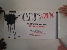 Distillers Poster Coral Fang Album Promo The - $26.99