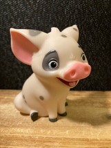 Disney Moana Pua Pig Piglet Plastic Toy Figure 3&quot; Figurine Replacement Pet Doll - £3.92 GBP