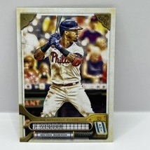 2022 Topps Gypsy Queen Baseball Jean Segura Base #89 Philadelphia Phillies - £1.57 GBP