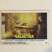 BattleStar Galactica Trading Card 1978 Vintage #54 Lotay - £1.57 GBP