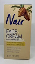 Nair Hair Remover Moisturizing Face Cream, with Sweet Almond Oil, 2OZ - £7.00 GBP