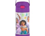 THERMOS FUNTAINER 12 Ounce Stainless Steel Vacuum Insulated Kids Straw B... - $33.99