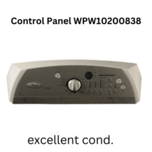 Control Panel WPW10200838 Whirlpool Cabrio - £39.96 GBP