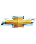 Chevy Gold Bowtie Emblem Metal Sign - $89.99