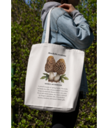 Morel Mushroom Tote Bag – Morchella esculenta - $20.66 CAD