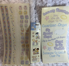Vintage Precious Moments Stickers Open Pack Missing Stickers Angel Baby ... - £7.58 GBP