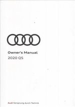 2020 Audi Q5 Owner&#39;s Manual Original [Paperback] Audi and Audi OEM - £52.92 GBP