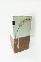 RARE  Vintages Fabienne Jouvin Brown and White Chinese and French Design Vase - £238.14 GBP