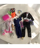 Dr. Barbie and Ken Doll Clothes LOT  Airline Stewardess Workout Tuxedo +... - $34.82 CAD