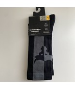 1 PAIR UNDER ARMOUR Project Rock Playmaker Mens Training Crew SOCKS LARG... - $10.95