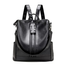 1Pc Fashion Women Lady Anti-theft Ruack School Leather Girls Backpack Travel  Ba - £119.77 GBP
