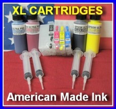 Compatible Pigment Refill Kit Cartridges For Epson # 127 Cartridges - £47.95 GBP