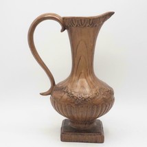 Vintage Pottery Ewer Vase Pitcher Vintage 931 USA 10.5&quot; - £15.64 GBP