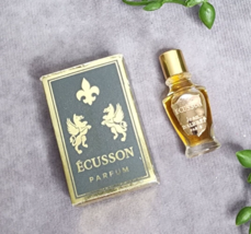 Jean D&#39;Albret Ecusson Women Perfume Parfum Micro Miniature Splash Vintage In Box - £18.52 GBP