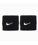 Nike Tennis Premier Wristband S Sports Training Band 2pcs Black NWT PAC3... - $33.56