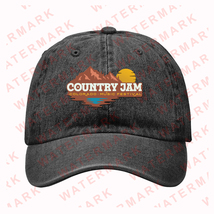 COUNTRY JAM MUSIC FESTIVAL COLORADO 2024 Denim Hats Caps - £18.77 GBP