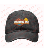 COUNTRY JAM MUSIC FESTIVAL COLORADO 2024 Denim Hats Caps - £18.74 GBP