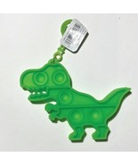 Bubble Pop Green Dino Bag Clip - Anti-Stress Pop It Fidget Toy - Pop Bub... - $2.76 CAD