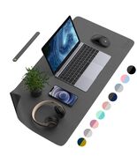 AFRITEE Dual Side PU Leather Desk Pad Mat Large 31.5x15.7 Black/Dark Gray - €11,64 EUR AFRITEE Dual Side PU Leather Desk Pad Mat Large 31.5x15.7 Black/Dark Gray - €11,64 EUR