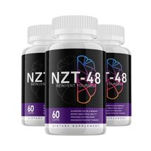 3-Pack NZT-48 Brain Booster, Focus, Memory, Function, Clarity- 180 Capsules - £61.79 GBP