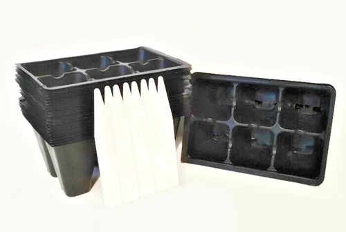 THJAR Seed Starting Tray Insert, 144 Cells = 24 Six Packs = 2 Flats +8 P... - €5,44 EUR