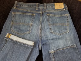 Lucky Brand 429 Classic Straight Handcrafted 32 X 32 Denim  Blue Jeans - €42,44 EUR