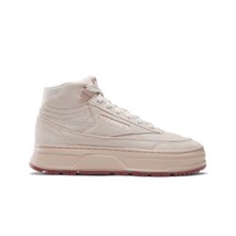 Reebok Women&#39;s Club C Geo Mid Sneaker Pink Stucco/Sedona Rose 100074480 - $45.00