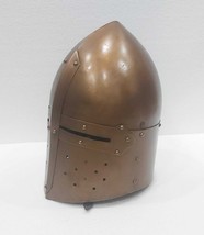 Medieval Knight Armor Crusader Templar Sugarloaf Helmet Great Helm X-Mas... - £53.10 GBP