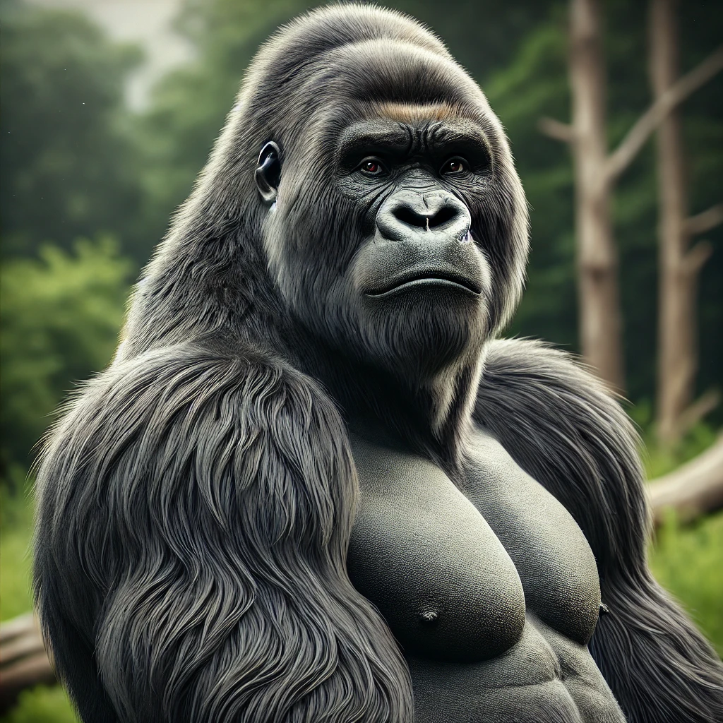 Gorilla Mode Digital Art Download. - $1.00