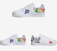 adidas Superstar Originals Colorful COMIC Clear Serrated Stripes Shoes M... - $79.99
