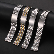18mm Silver/Gold Stainless Steel *US SHIPPING* Watch Bracelet/Band (4 Variants) - £16.22 GBP+