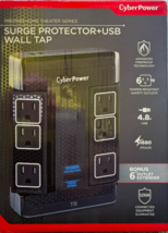 CyberPower - HT600WSU2A - Home Theater Surge Protector - $59.95