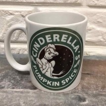 Cinderella&#39;s Pumpkin Spice Mug mock Starbucks logo coffee tea - £18.11 GBP