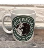 Cinderella&#39;s Pumpkin Spice Mug mock Starbucks logo coffee tea - $31.32 CAD