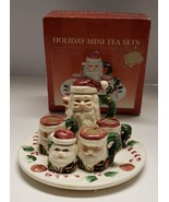 “Holiday Traditions” Santa 8 piece Mini Tea Set - £11.01 GBP