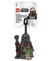 Lego Star Wars The Mandalorian with Grogu Bag Tag - $16.99
