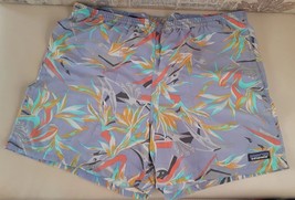 Patagonia Shorts Mens Size Small Purple Floral Baggies Birds Of Paradise RR - $334.96 MXN