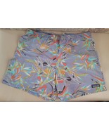 Patagonia Shorts Mens Size Small Purple Floral Baggies Birds Of Paradise RR - $327.48 MXN