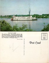 Ohio(OH) Cincinnati Mississippi Queen Paddle Wheel Steamer Vintage Postcard - £7.39 GBP