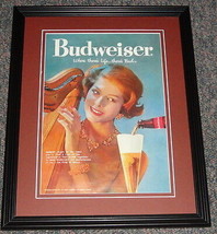1959 Budweiser Beer 11x14 Framed ORIGINAL Vintage Advertisement B - £39.21 GBP