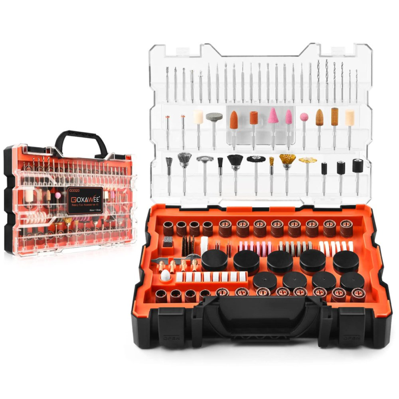 Complete Rotary Tool Accessories Kit Compatible with Dremel 480Pcs - £35.00 GBP