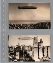 Uruguay Historic Montevideo Graf Zeppelin Flight 2 Original 1934 Postcards - £101.43 GBP