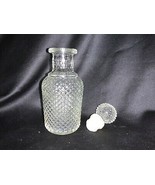 Vintage Avon Hobnail Clear Glass Perfume Bottle - £19.54 GBP