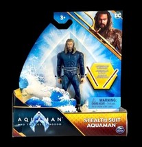 Stealth Suit 4&quot; Action Figure Spin Master Dc Aquaman &amp; The Lost Kingdom - New - £7.74 GBP