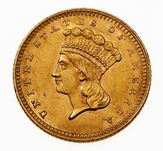 1862 G $ 1 Type 2 Or Indien Princesse En Au État - $649.70