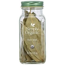 Simply Organic Bay Leaf, Certified Organic | 0.14 oz | Laurus nobilis - £5.40 GBP