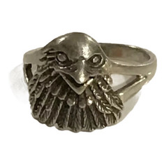 Vintage Navajo Sterling Silver 925 Eagle Head Ring Size 8.5 ...9/2018 - £35.24 GBP